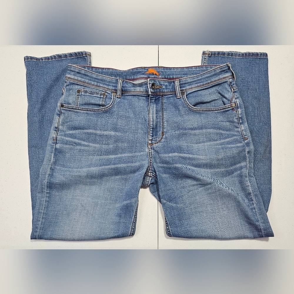 Tommy Bahama Blue Classic Straight Men Jeans Denim